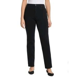 Gloria Vanderbilt Women's Original Slimming Jean Amanda Size 8 Black NWT